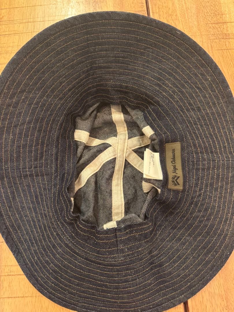 ナイジェルケーボン　デニムハット　Lサイズ