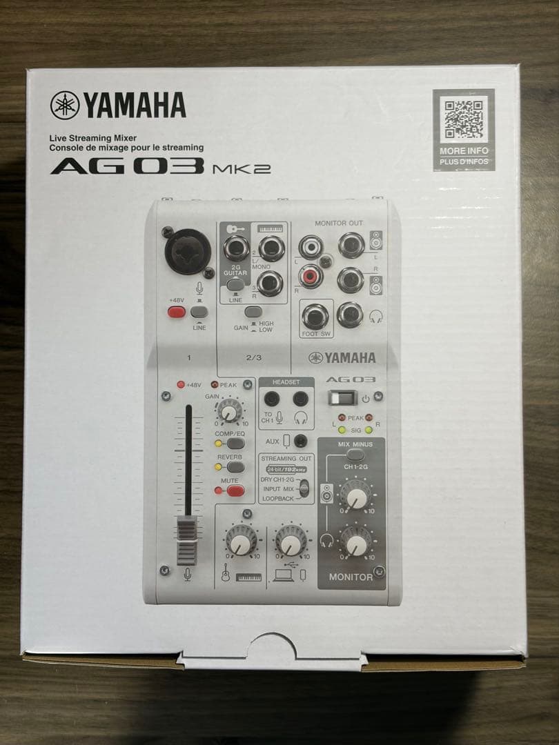 DTM・DAW YAMAHA AG03MK2 W