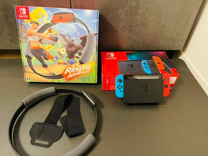 Switch スイッチ本体 + リングフィット （ソフト + ハード）