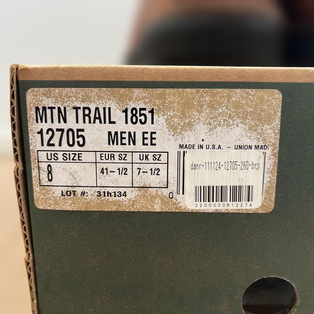 Danner MTN TRAIL 1851 ダナー マウンテン トレイル