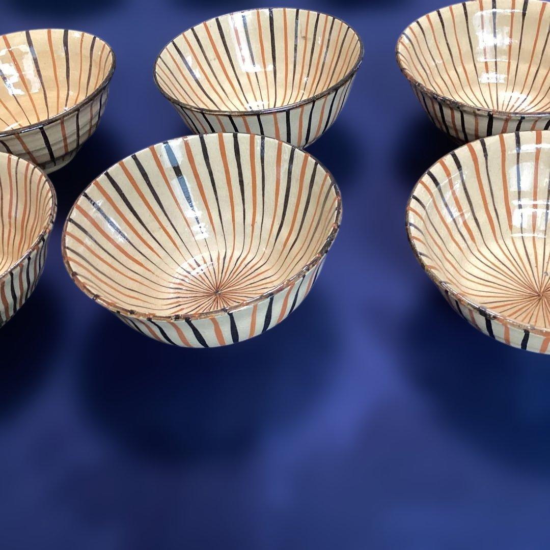 と草飯茶碗6客　　新品未使用