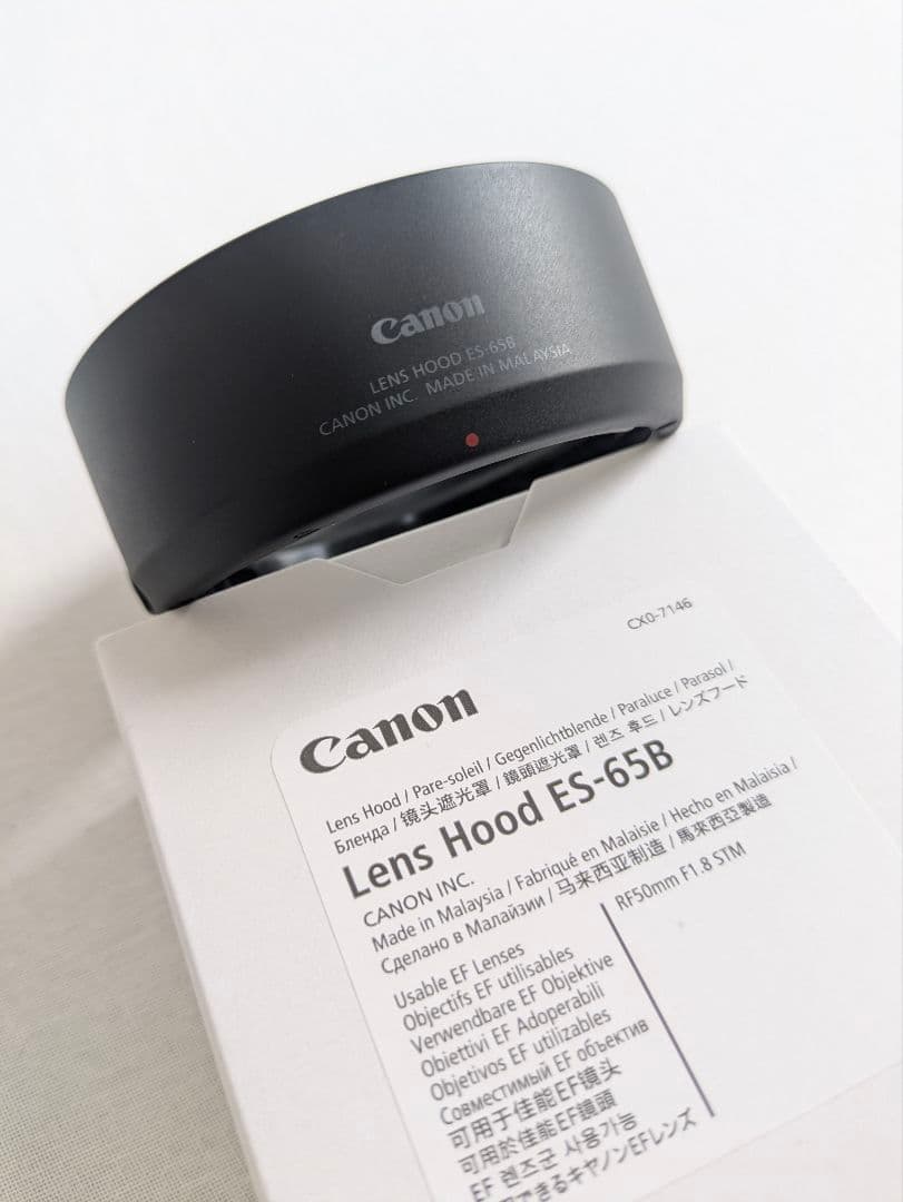 ★美品　Canon RF 50mm F1.8 STM レンズ　防湿庫保管