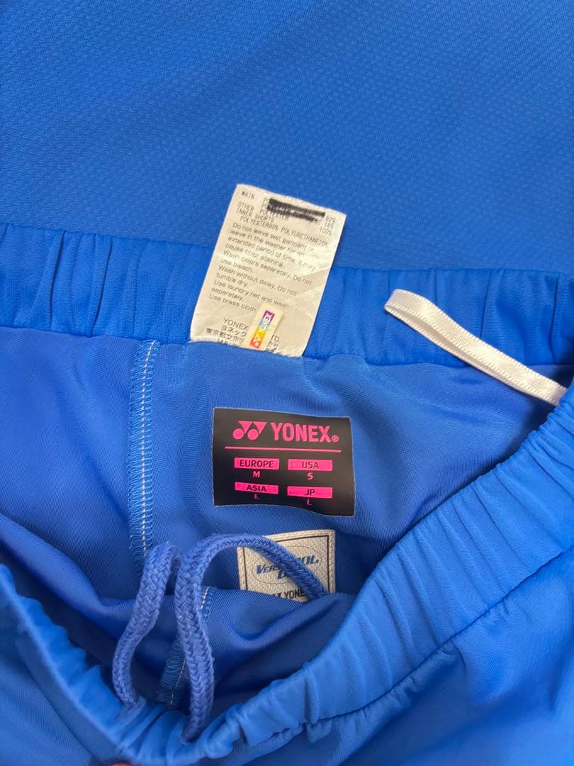 YONEX ゲームウェア　スカート　L 青