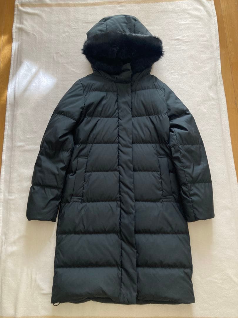 アーバンリサーチ　ラビットファー　フード付き　ロングダウン