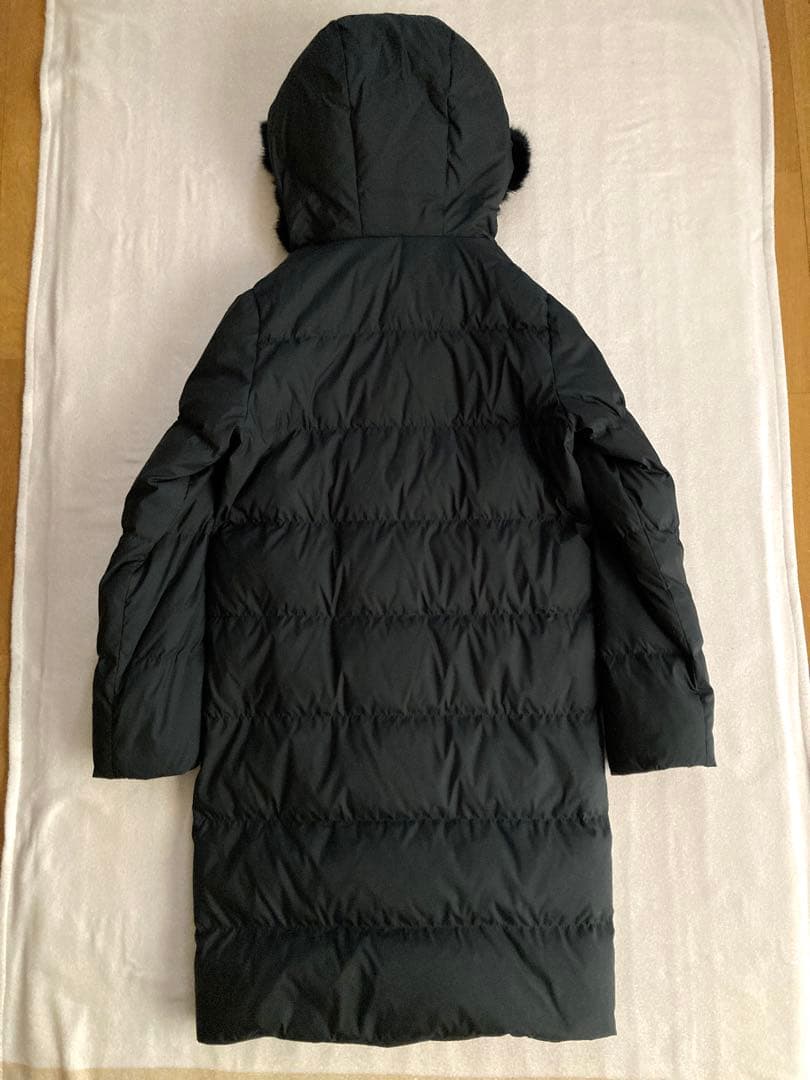 アーバンリサーチ　ラビットファー　フード付き　ロングダウン