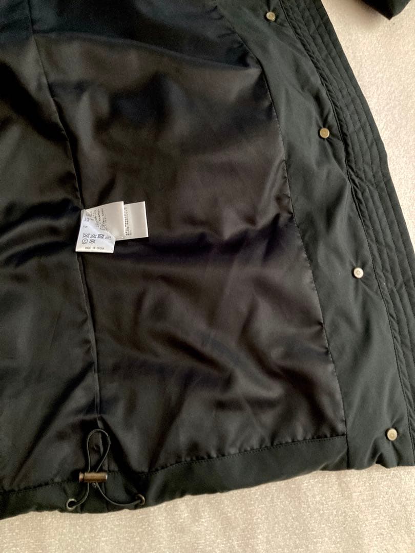 アーバンリサーチ　ラビットファー　フード付き　ロングダウン