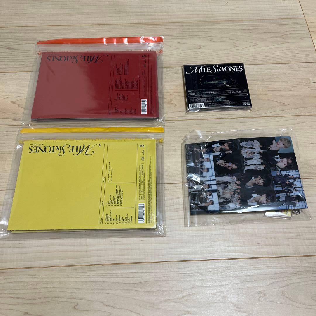 SixTONES MILESixTONES 3形態 Blu-ray 特典つき