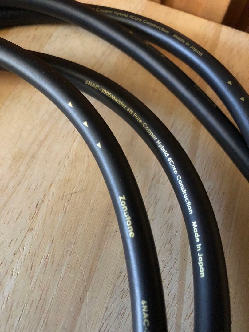 Zonotone 6NAC-3000 Meister RCAケーブル1.0m