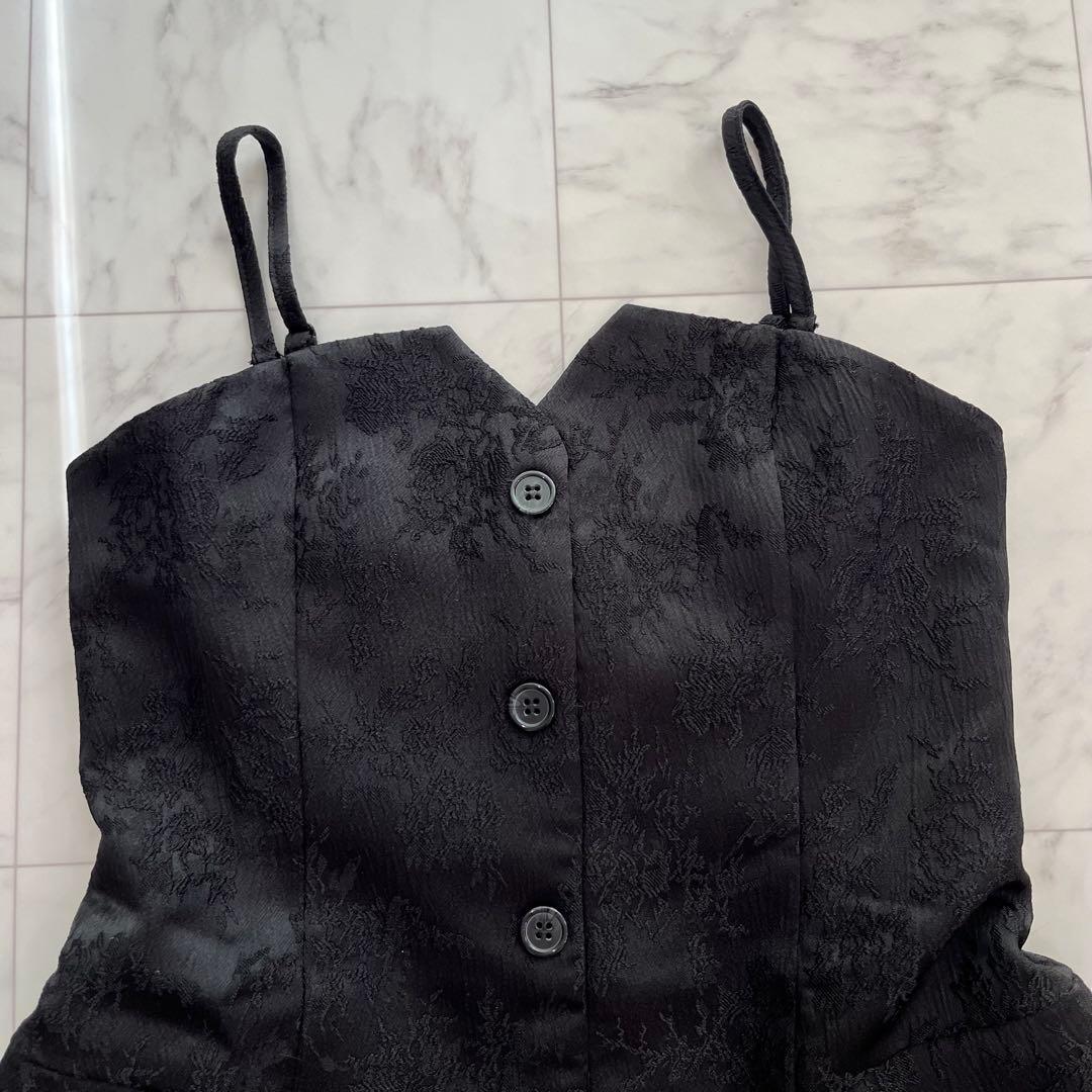 kana カナ　ジャガード セットアップ ヴィンテージライクパンツドレス M