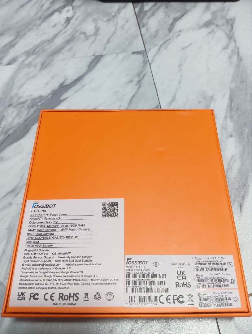 スマートフォン本体 fossibot f101pro