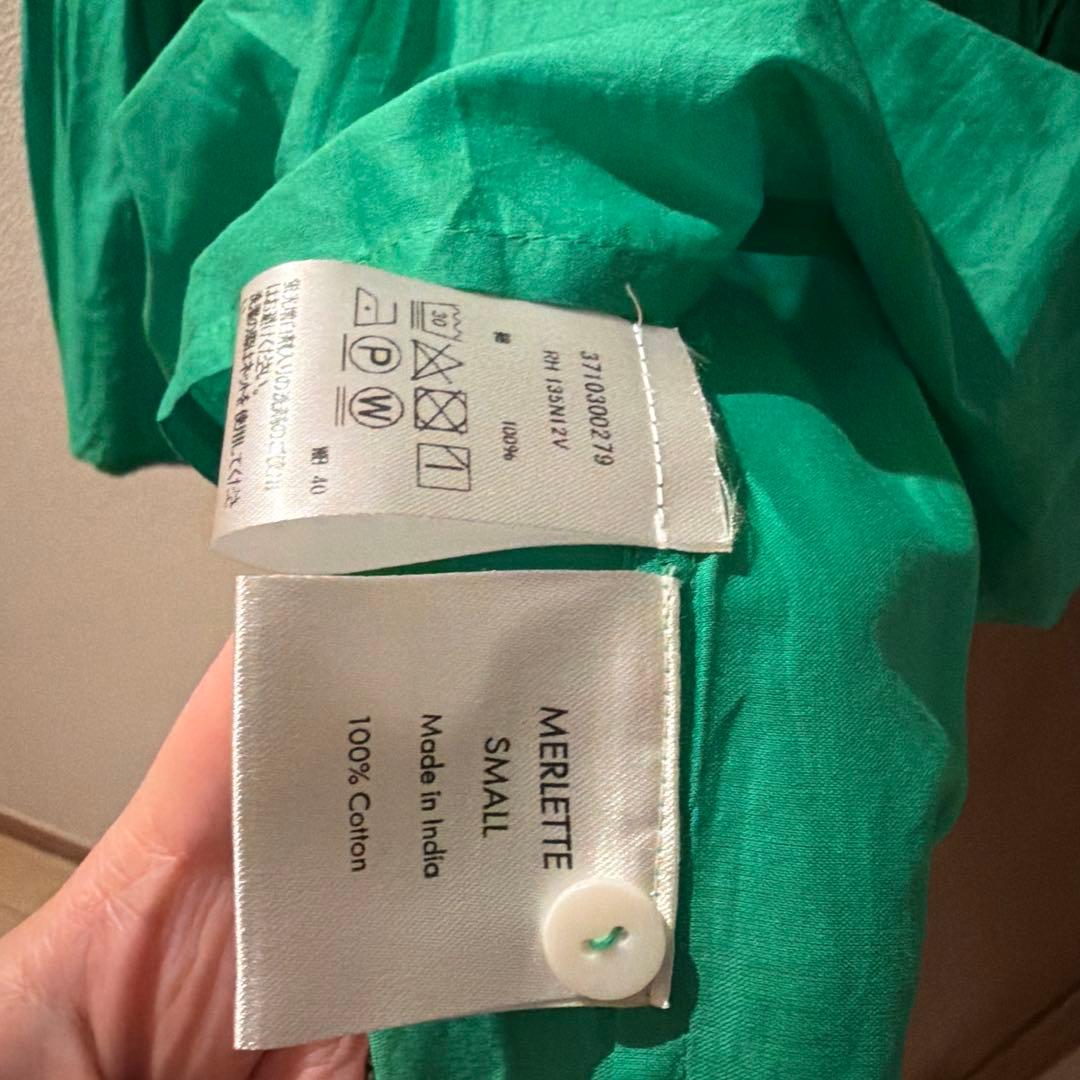 ロンハーマン別注　Merletteマーレット　ワンピ　シャツワンピ