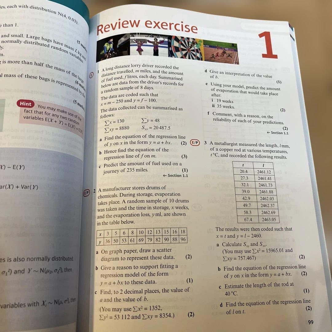 イギリス高校数学教科書⭐️AS&A level Mathematics エデクセル