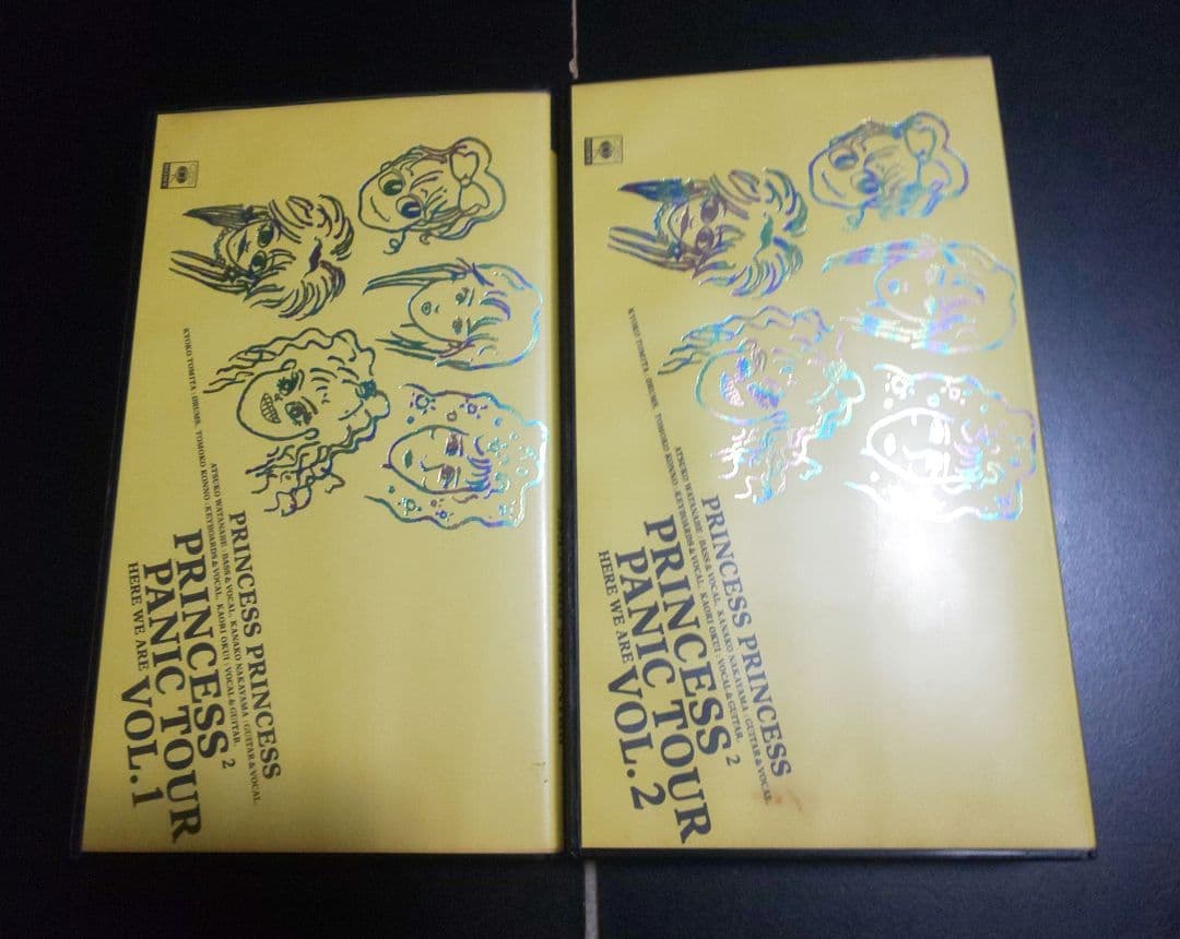 princess princess サイン パンフレット ライブ ビデオ セット