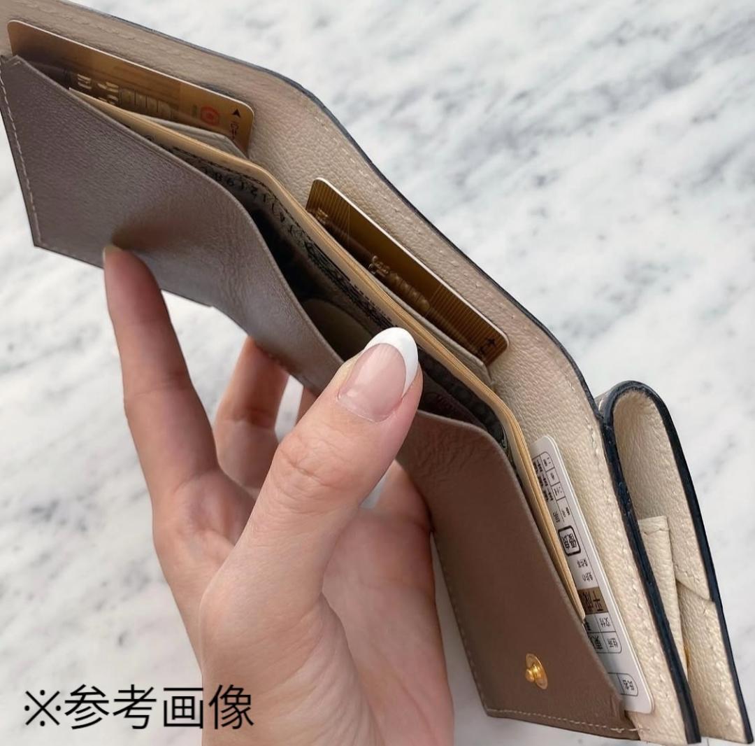 新品 三つ折り財布 本革 レザー コンパクト 【ラルコバレーノ】2160