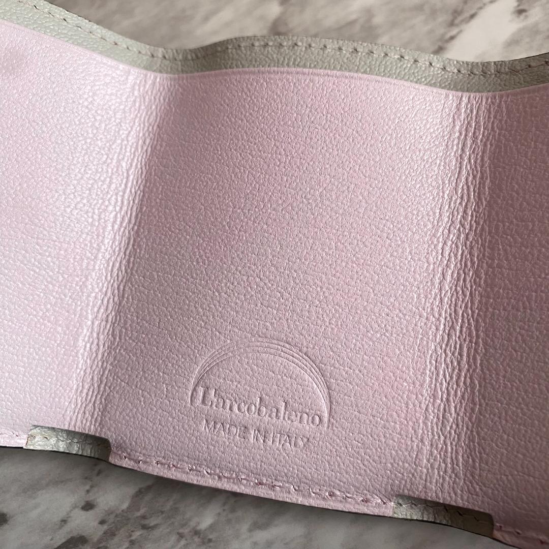 新品 三つ折り財布 本革 レザー コンパクト 【ラルコバレーノ】2160