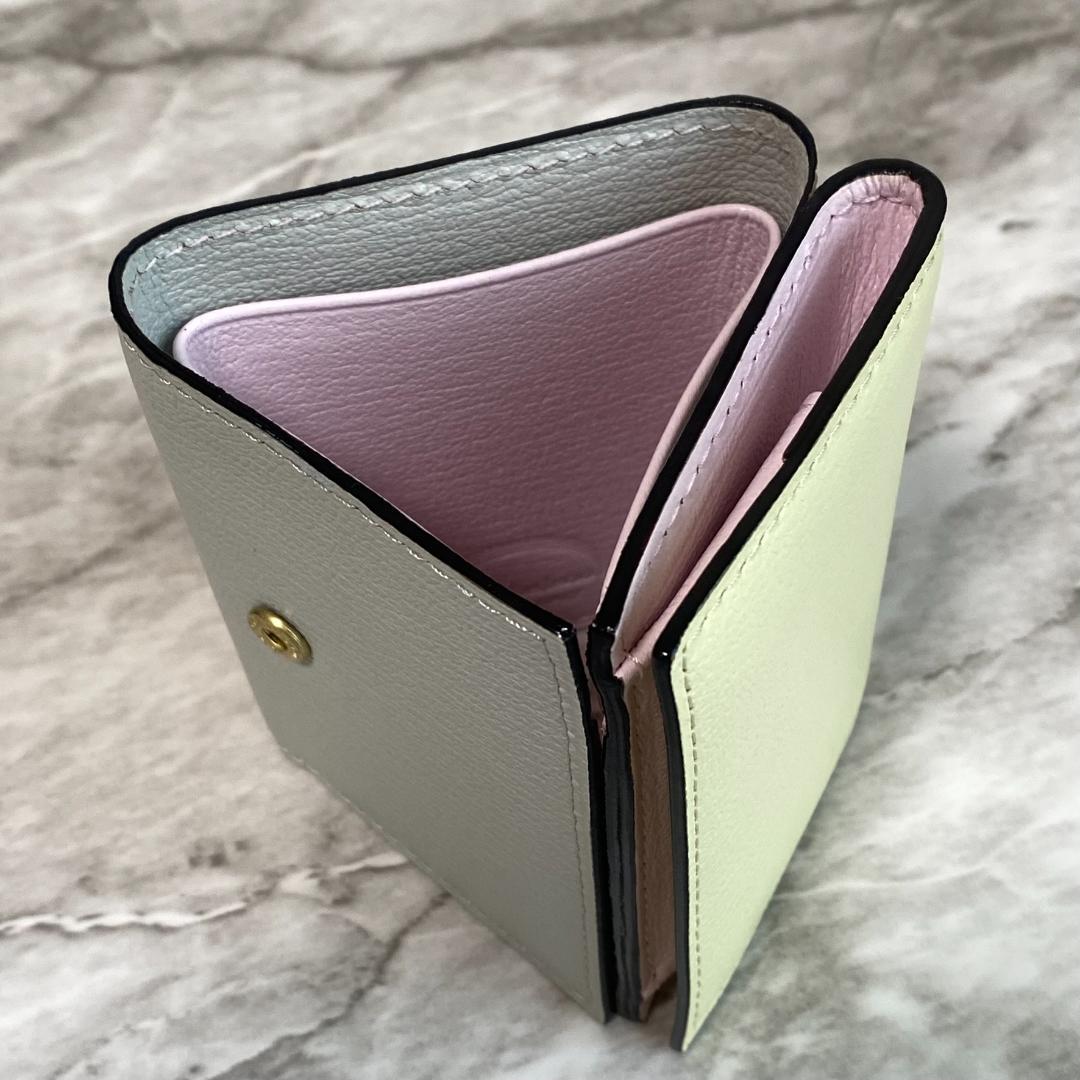 新品 三つ折り財布 本革 レザー コンパクト 【ラルコバレーノ】2160