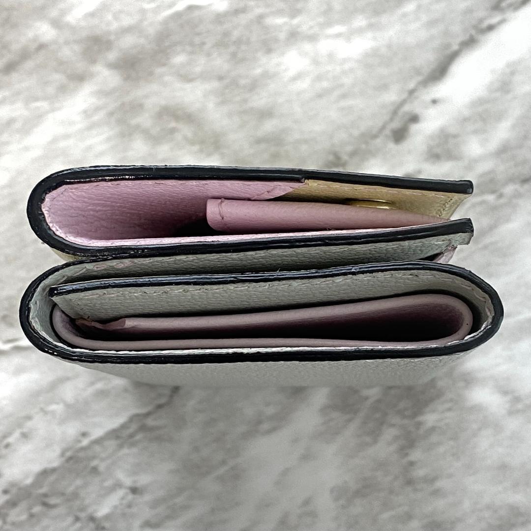 新品 三つ折り財布 本革 レザー コンパクト 【ラルコバレーノ】2160