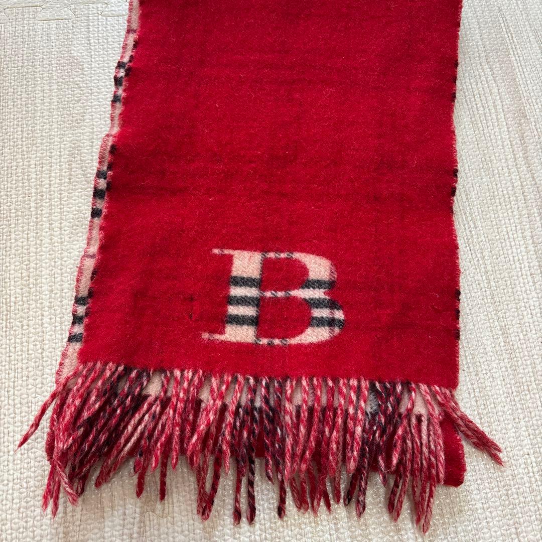 【本日限定価格】リバーシブル/Burberryマフラー