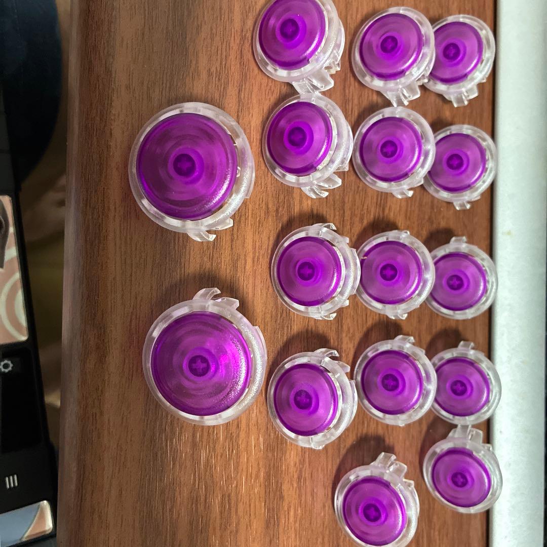 Punk Workshop 新V1ボタン24ミリ14個、30ミリ2個セット