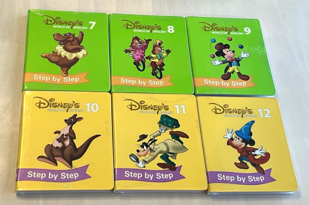 未開封多数　新子役　ディズニー英語システム　dwe ステップバイステップ　dvd