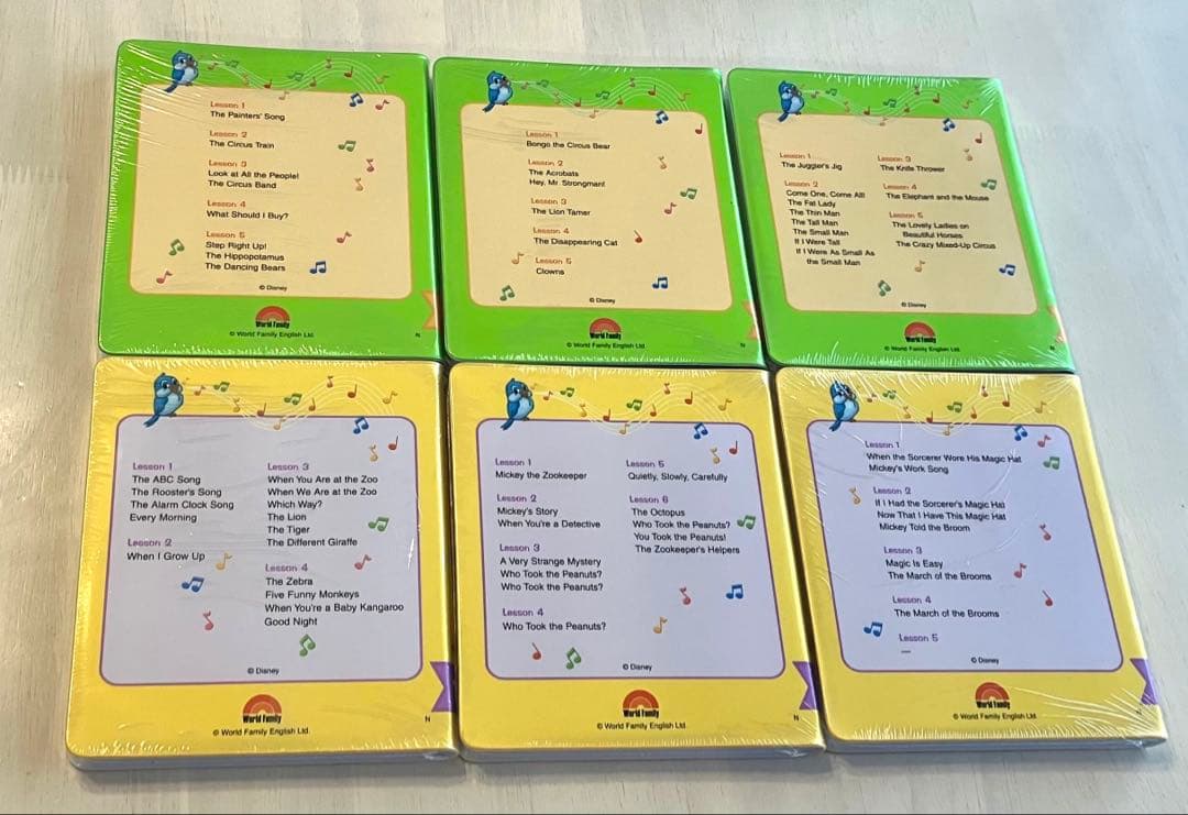 未開封多数　新子役　ディズニー英語システム　dwe ステップバイステップ　dvd