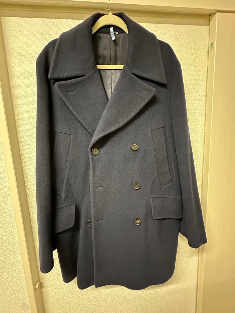 マ*サ様 acne アクネ　ピーコート/48/ウール/NVY/MURRAY PA