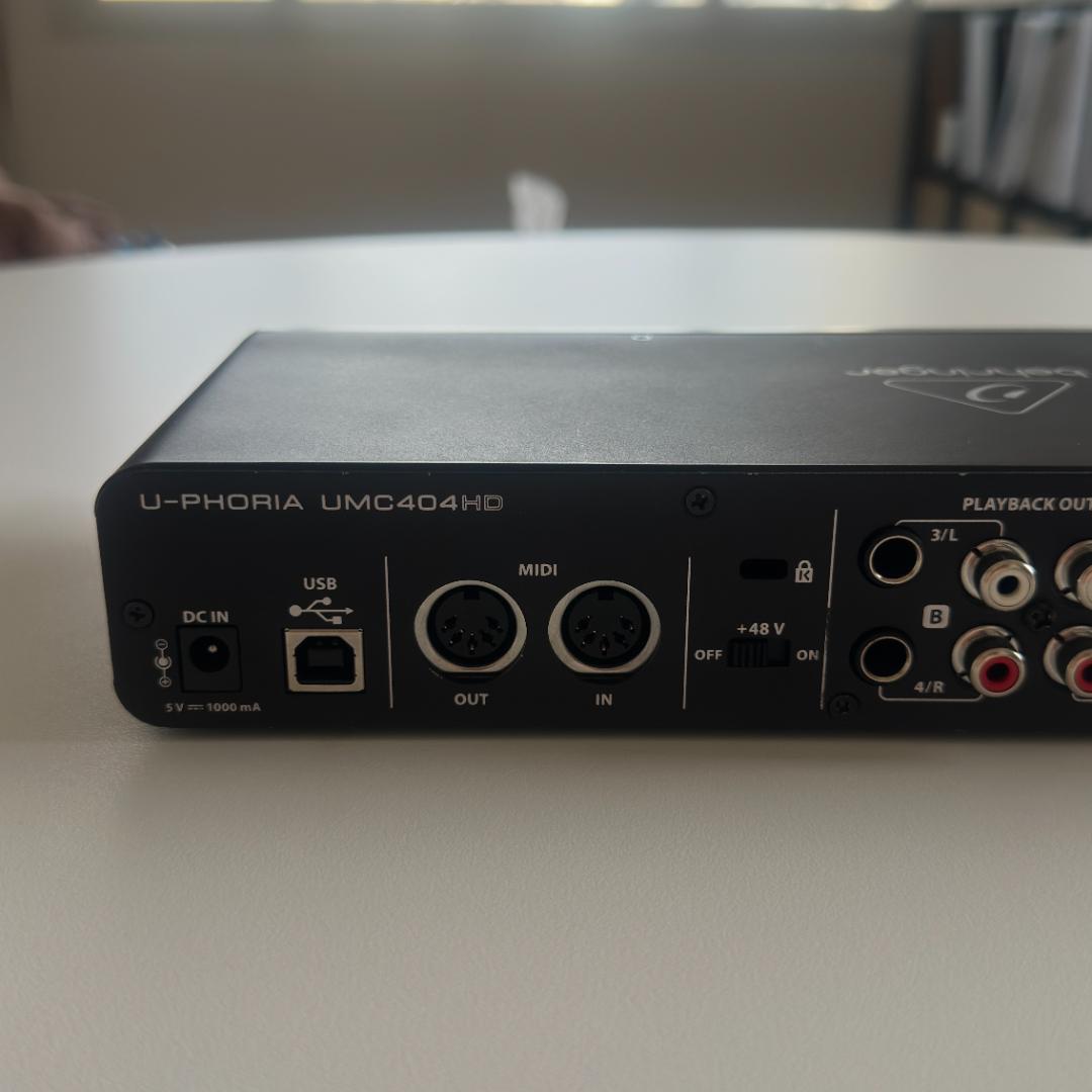 U-PHORIA UMC404HD オーディオインターフェイス