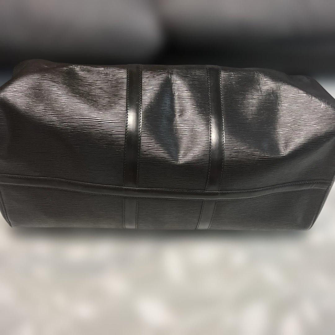 Louis Vuitton エピレザー ブラック ボストンバッグ