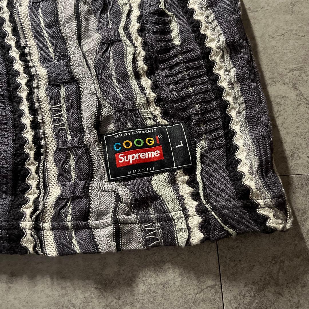 新品未使用 supreme×coogi ニット タンクトップ L 送料無料