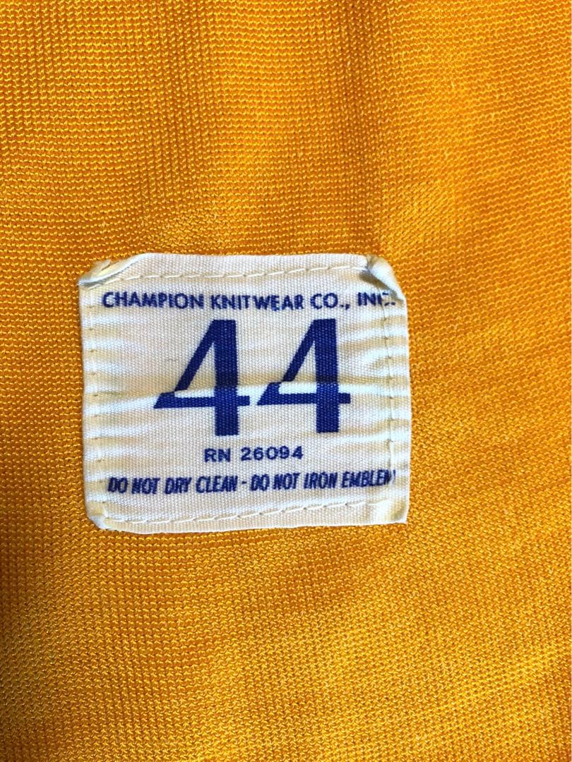 60sチャンピオン　フットボール　Tシャツ　カレッジ　70s 80s ナス紺