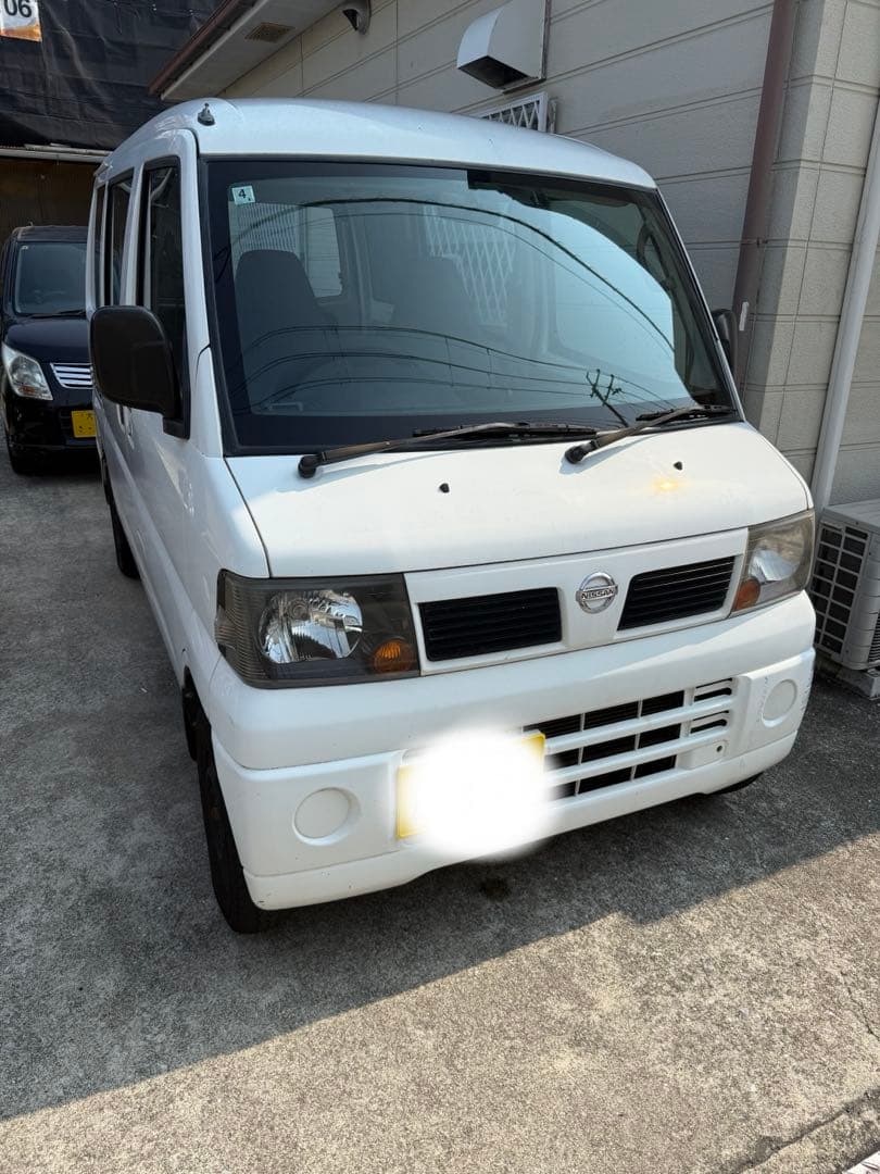 日産　クリッパー　軽バン　貨物　H20年式　車中泊　AT 車検付　実働車