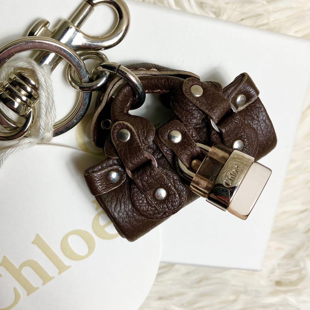 【極美品】 クロエ バッグチャーム パディントンモチーフ