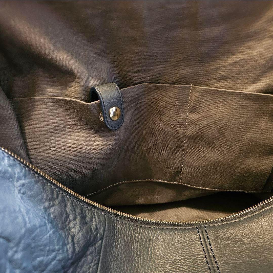 ☆美品☆希少☆ 土屋鞄　防水グランドボストン　ネイビー