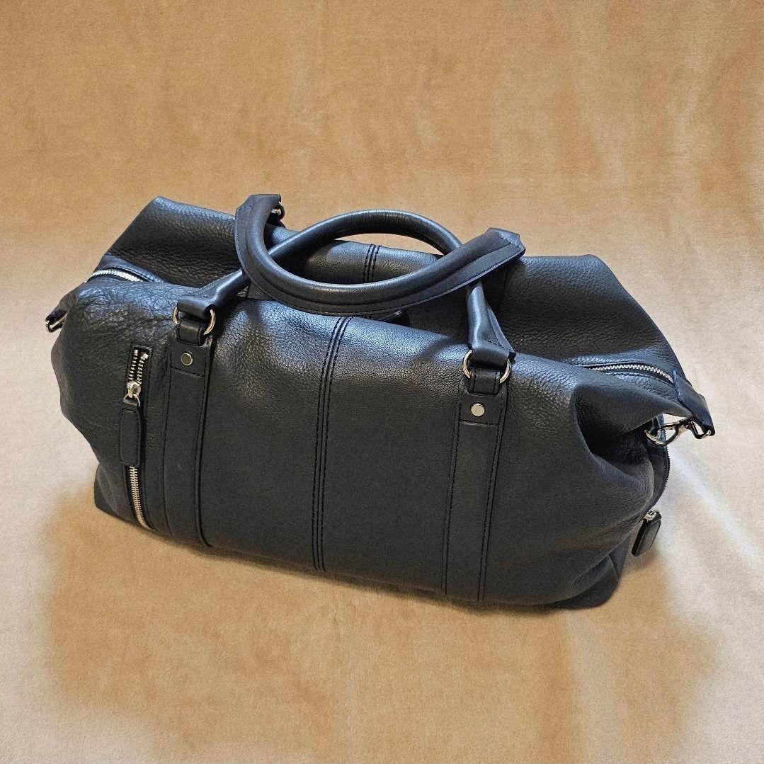 ☆美品☆希少☆ 土屋鞄　防水グランドボストン　ネイビー