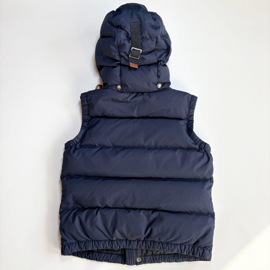 ポロラルフローレン ダウンベスト 2way ポニー刺繍 ネイビー 紺色 S