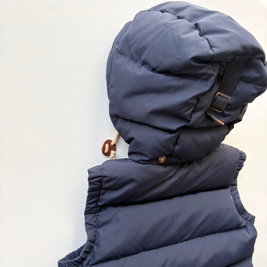 ポロラルフローレン ダウンベスト 2way ポニー刺繍 ネイビー 紺色 S