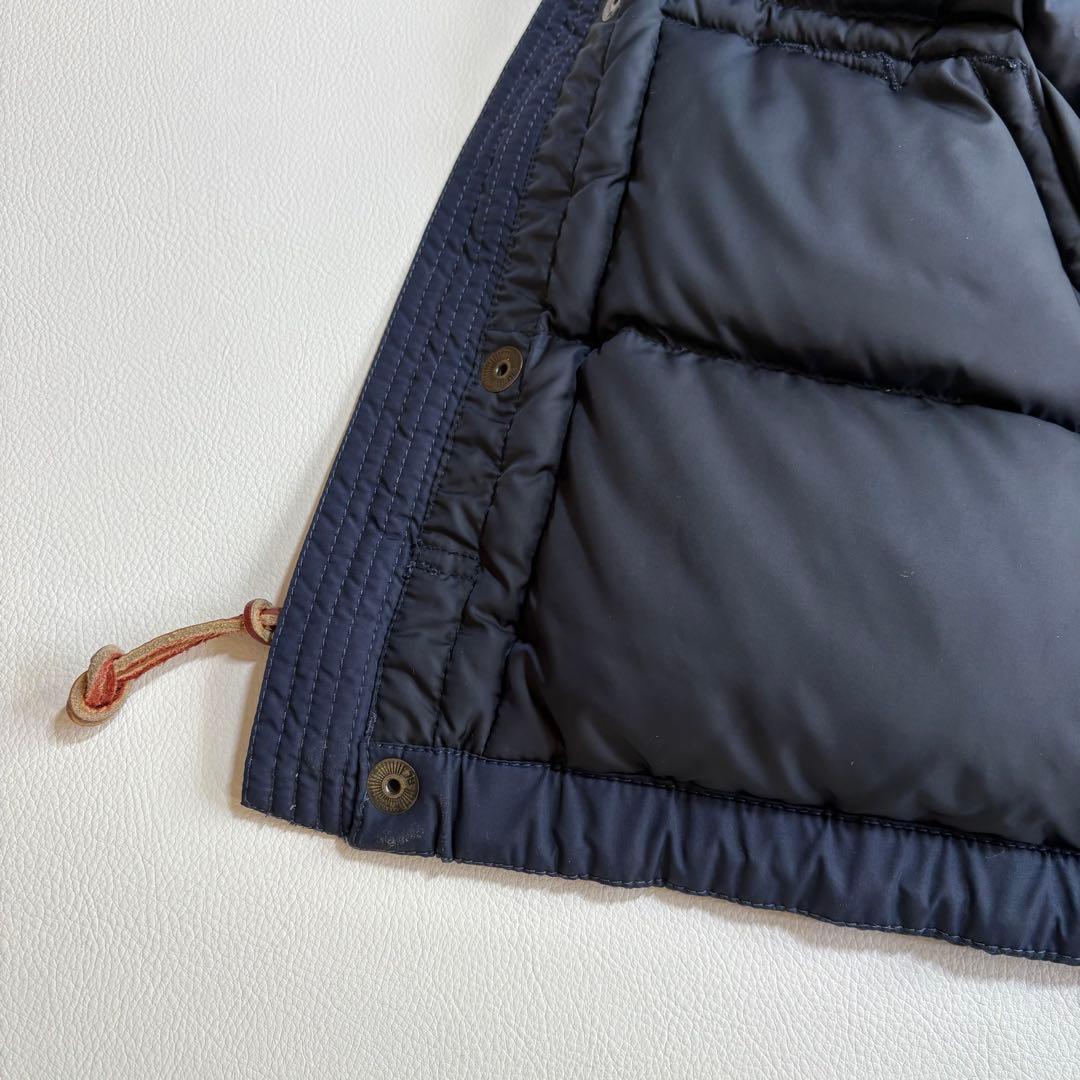 ポロラルフローレン ダウンベスト 2way ポニー刺繍 ネイビー 紺色 S