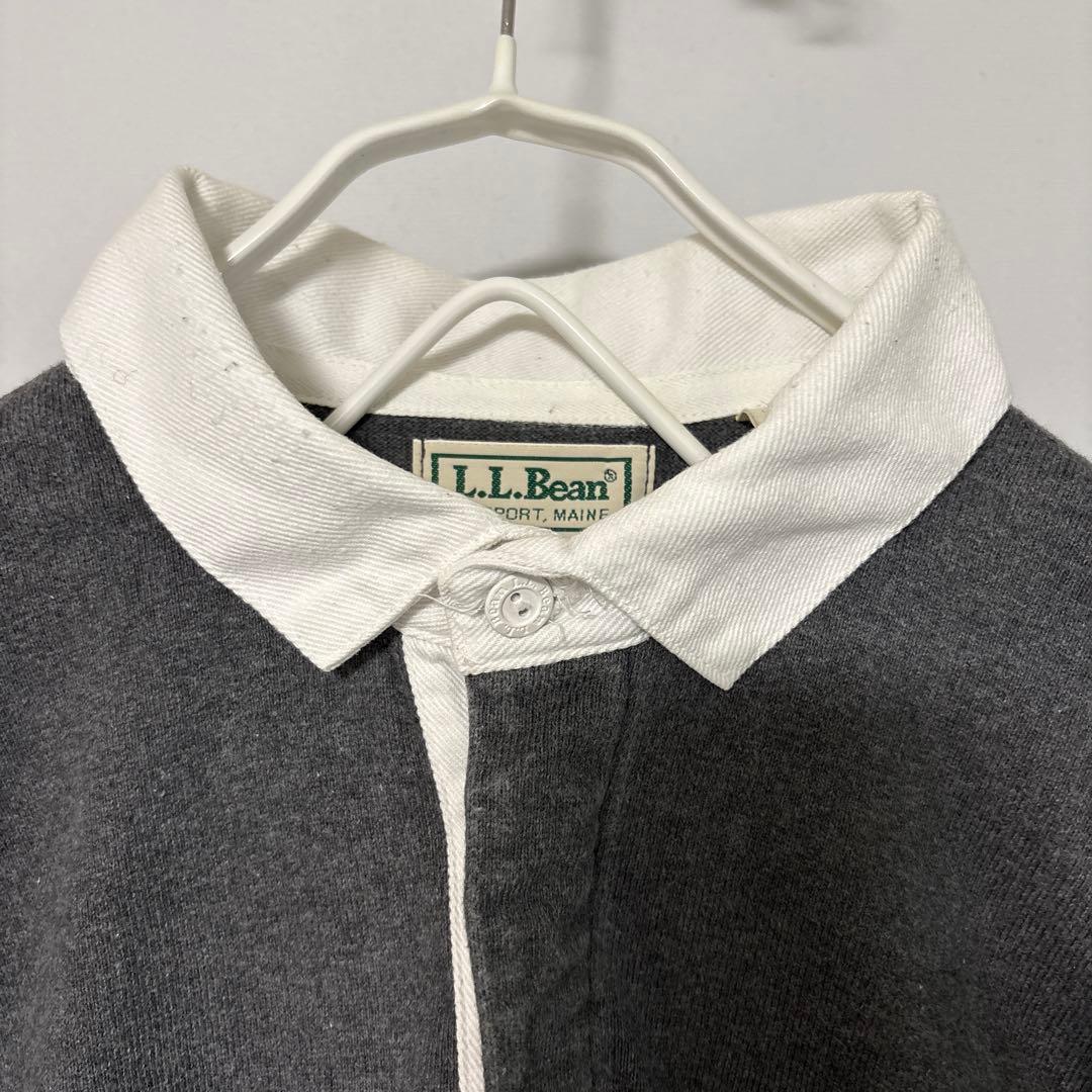 美品 80s 90s vintage LLbean USA製 ラガーシャツ