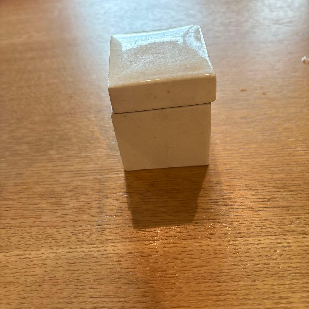 パピリオ　陶器　瓶　古道具　レトロ　アンティーク　佐野繁次郎　化粧瓶　当時もの