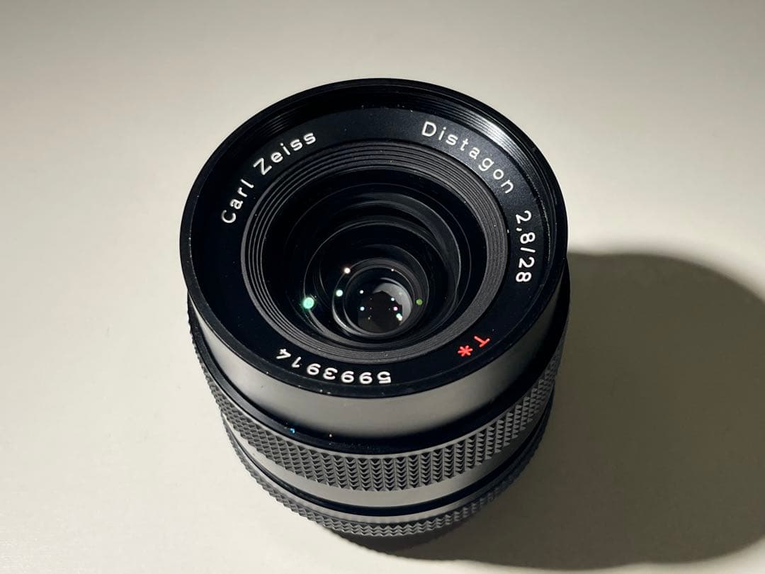 美品Carl Zeiss Distagon 2.8/28 C/Yマウント