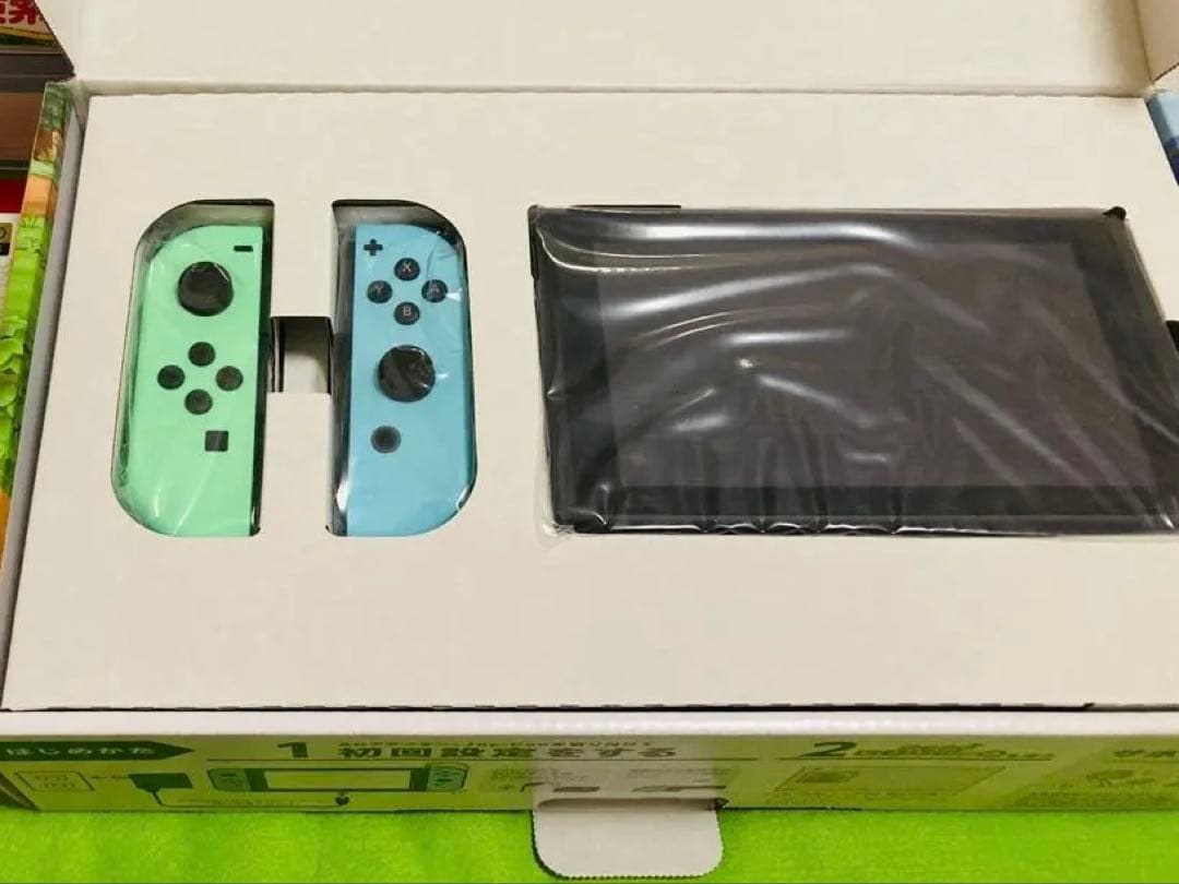 【未使用】Nintendo Switch あつまれ動物の森モデル　本体　セット