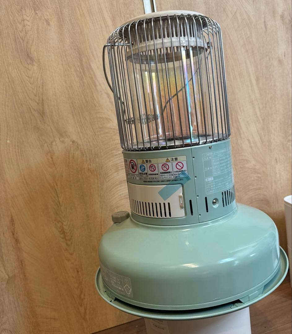 限定Rainbow 石油ストーブミントグリーン　未使用