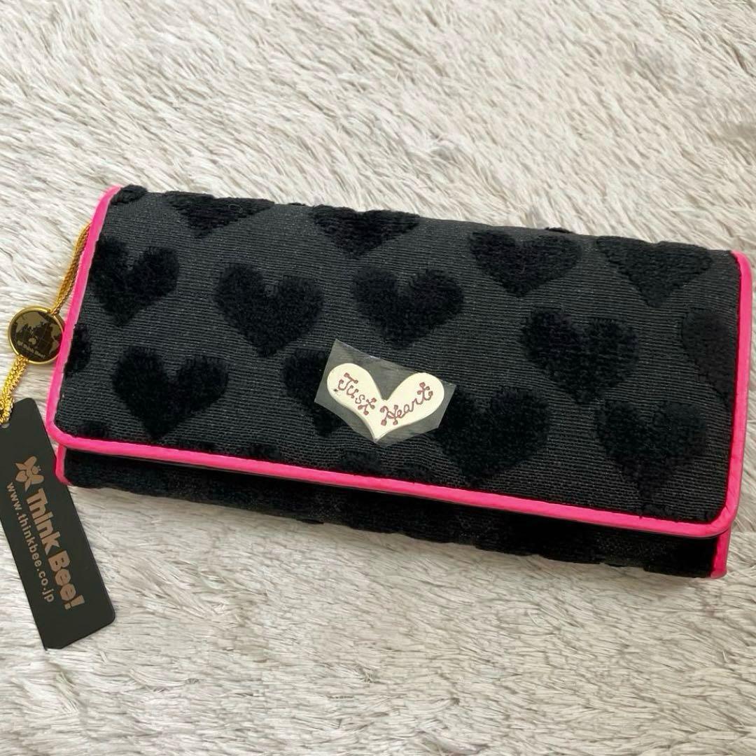Think Bee! 長財布 ハート
