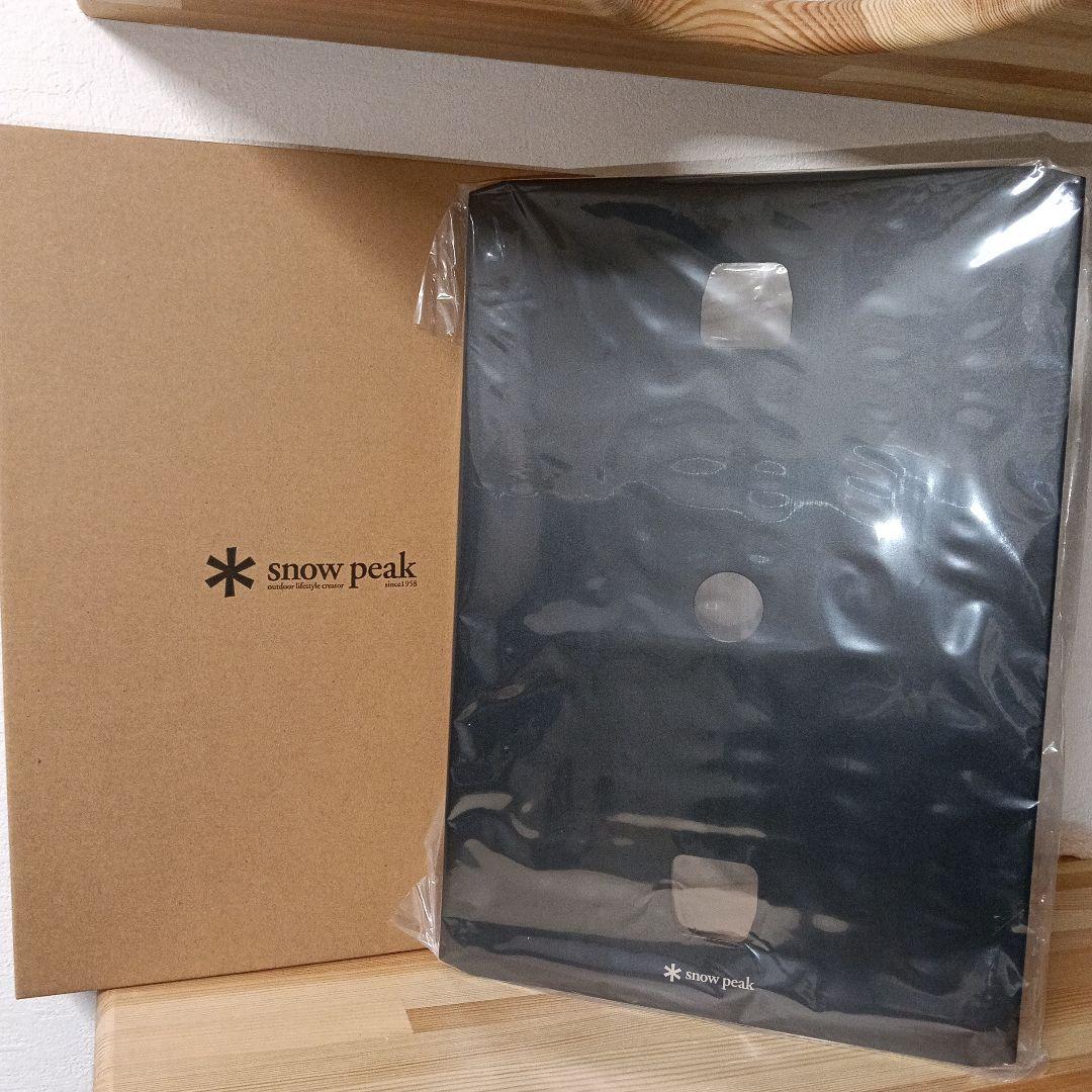 ＊  peak　フラットバーナー専用 リッドトレー ブラック 1枚