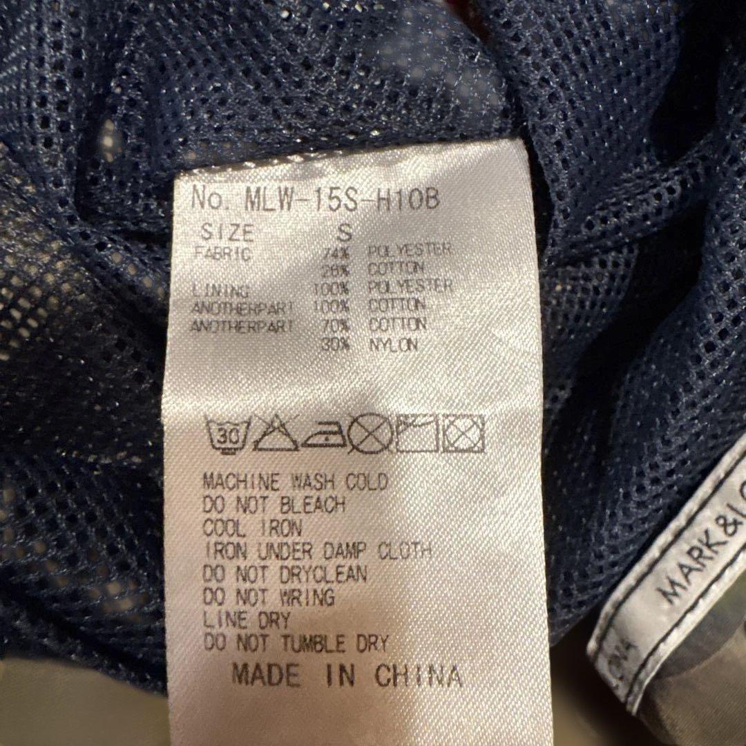 マークアンドロナ　　迷彩＆ストライプワンピース ワンピース