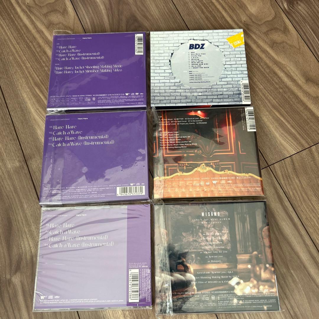 TWICE 初回限定盤　DVD まとめ売り