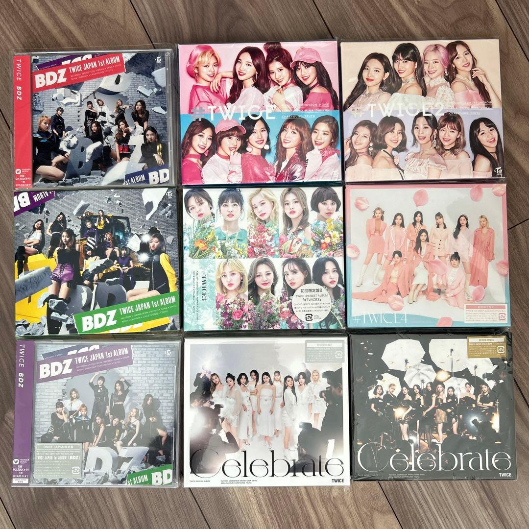 TWICE 初回限定盤　DVD まとめ売り