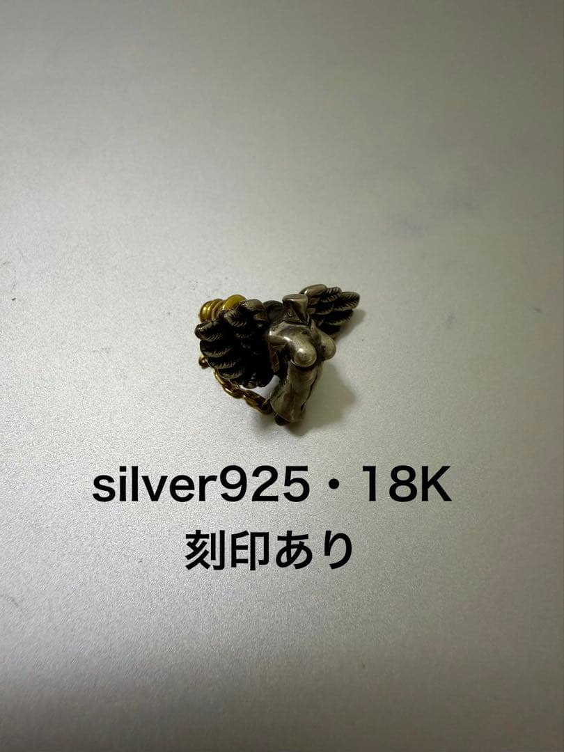 ト*ダ様 silver925・18K 刻印あり　ピアス