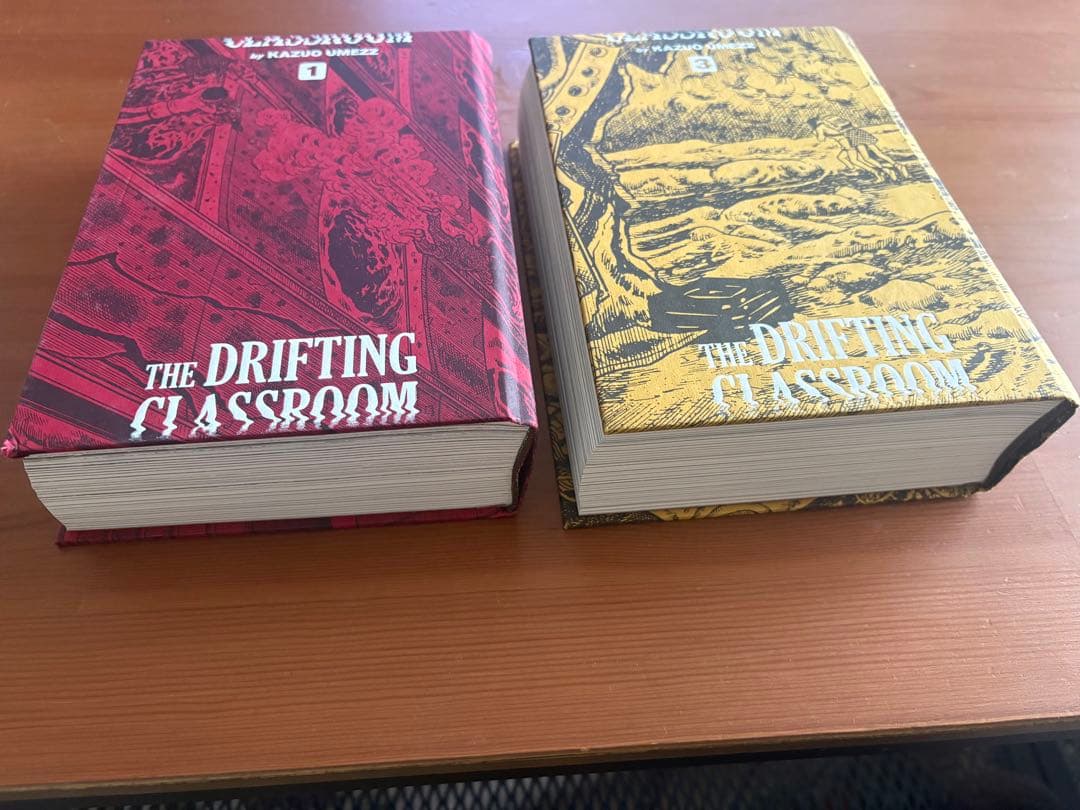 Kazuo Umezz The drifting classroom 1&3洋書