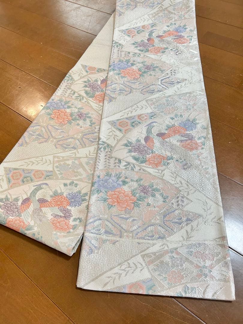 美品　正絹訪問着　フルセット4点セット 入学式　七五三　お宮参り　バチ衿